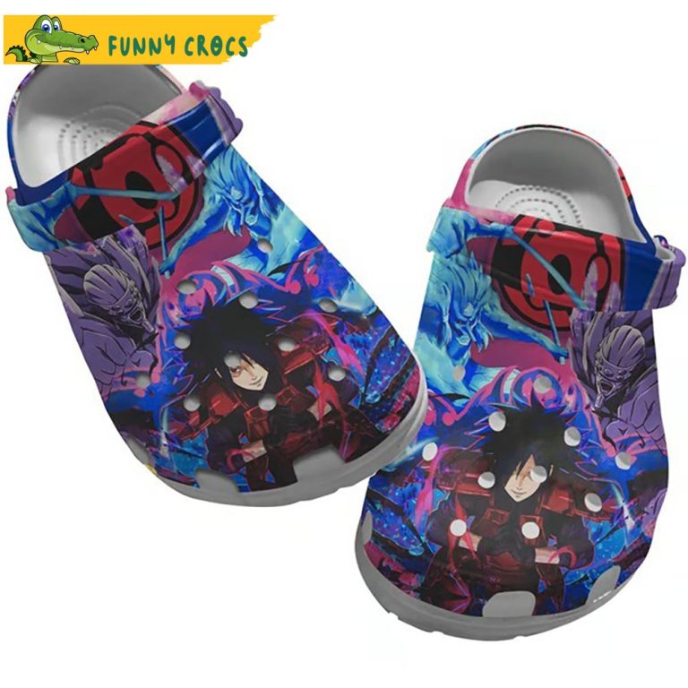 Madara Uchiha Naruto Crocs Shoes - Discover Comfort And Style Clog ...