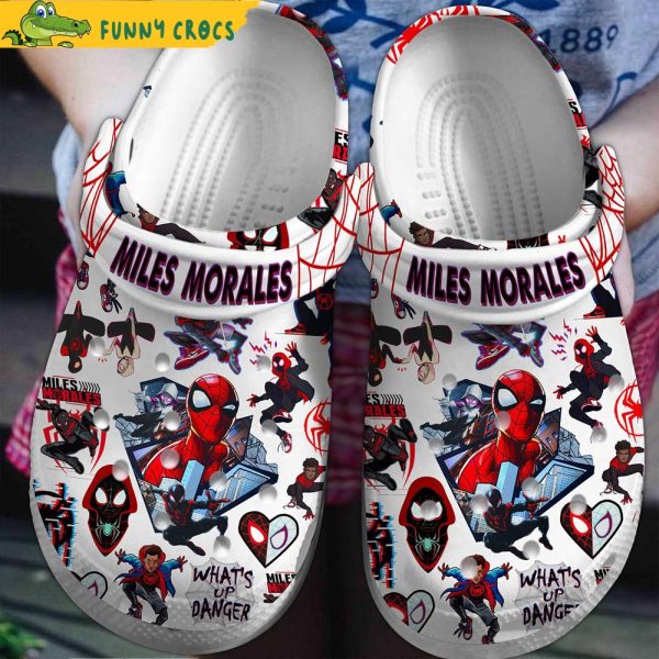 Marvel Miles Morales Spiderman Crocs Clog Shoes - Discover Comfort And ...