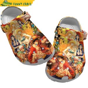 Monkey D. Luffy Characters One Piece Crocs