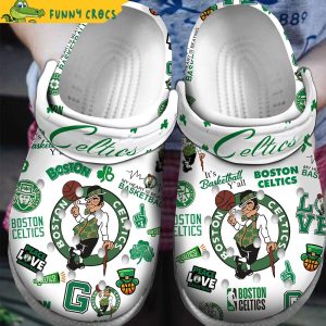 NBA Celtics Crocs Slippers