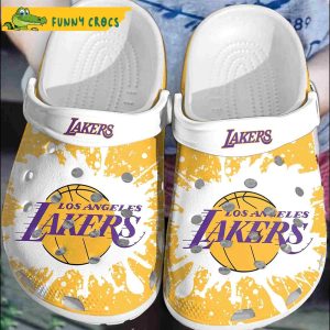 NBA Crocs La Lakers Shoes