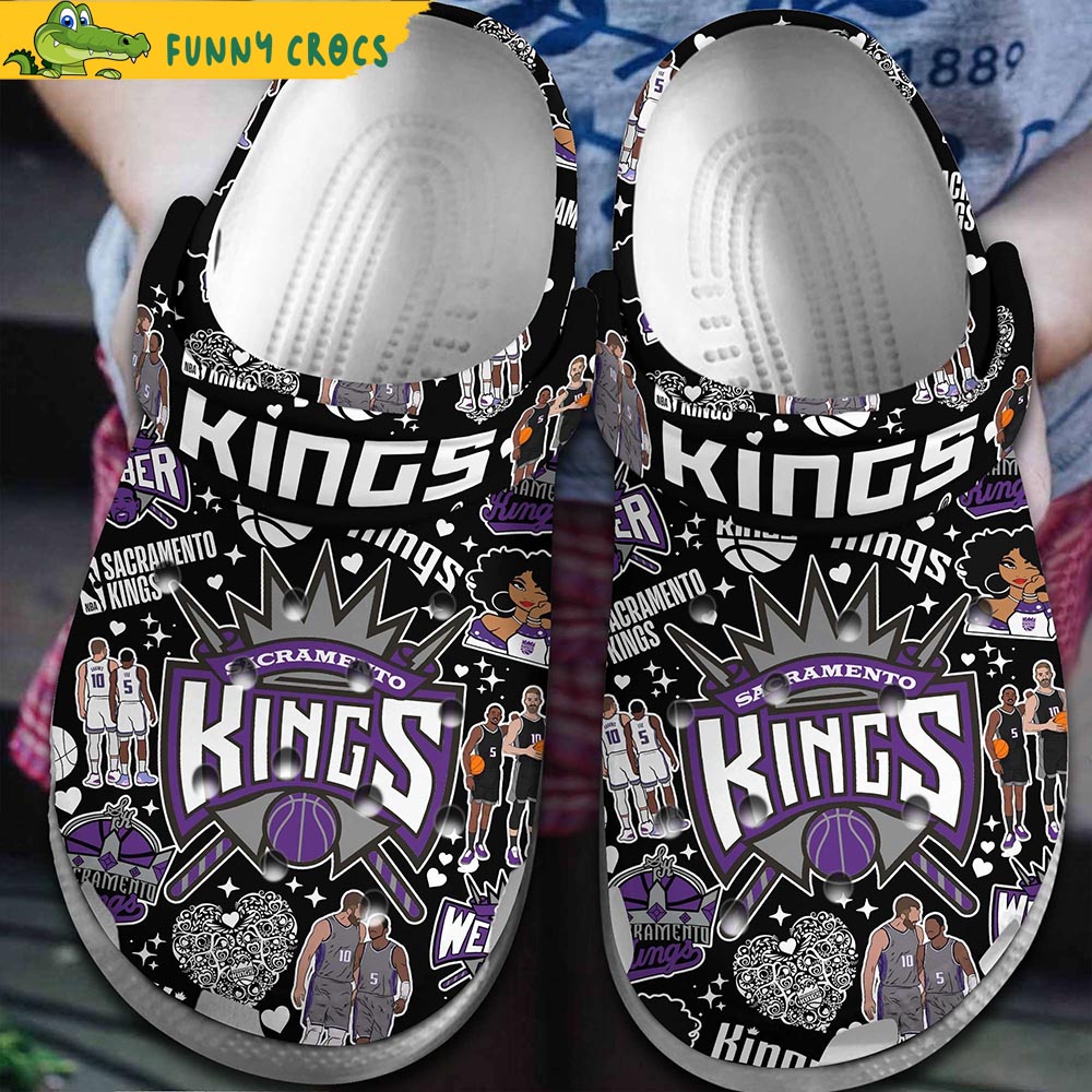 NBA Crocs Sacramento Kings Shoes
