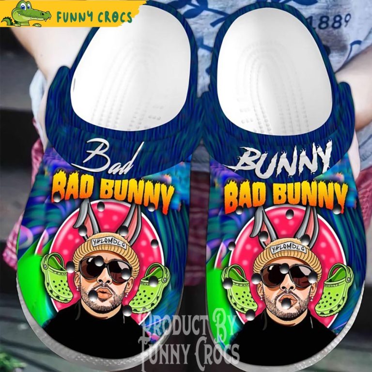 Bad Bunny Crocs By Funny Crocs - Discover Comfort And Style Clog Shoes ...
