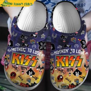 Nothin’ To Lose Kiss Music Crocs