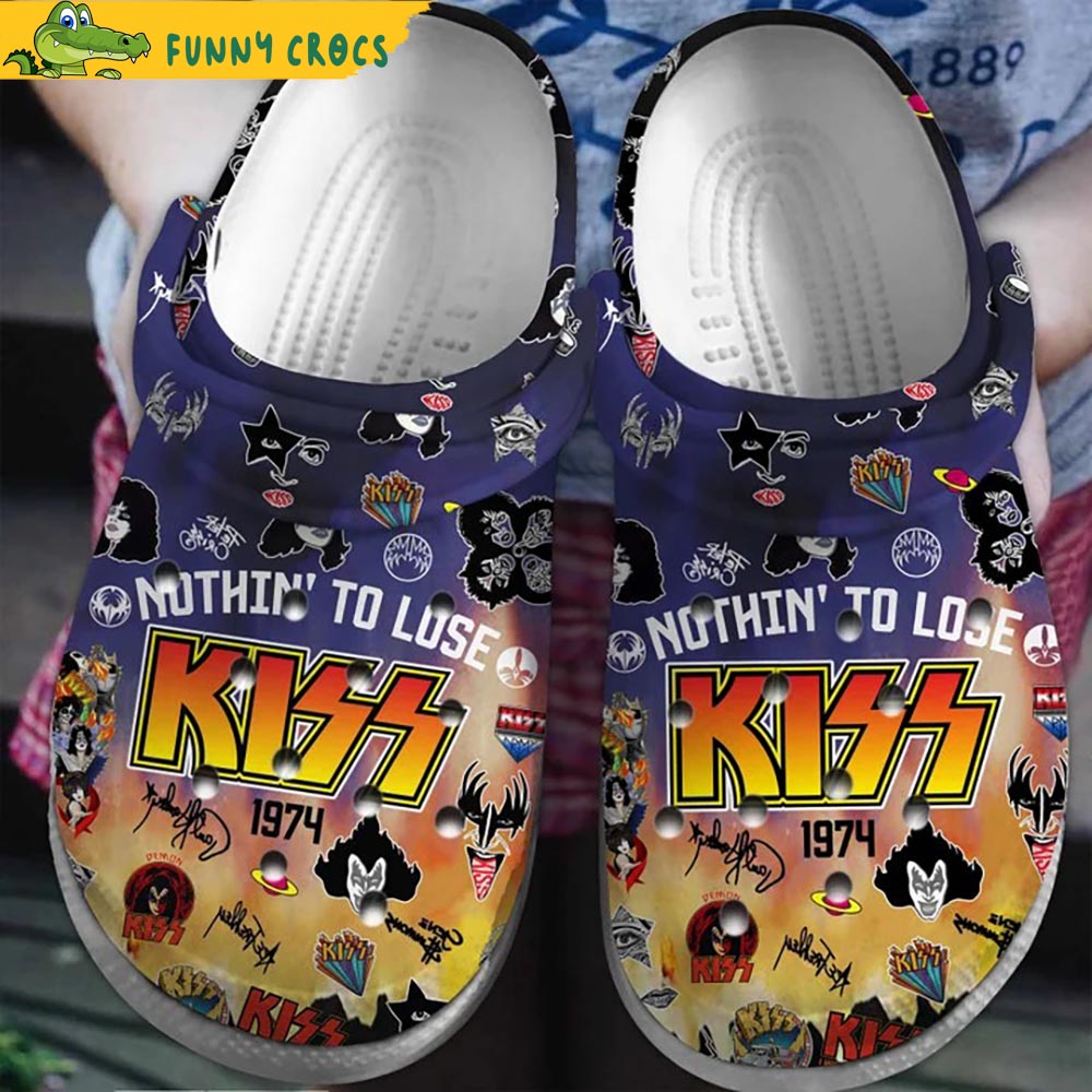 Nothin' To Lose Kiss Music Crocs - Discover Comfort And Style Clog ...
