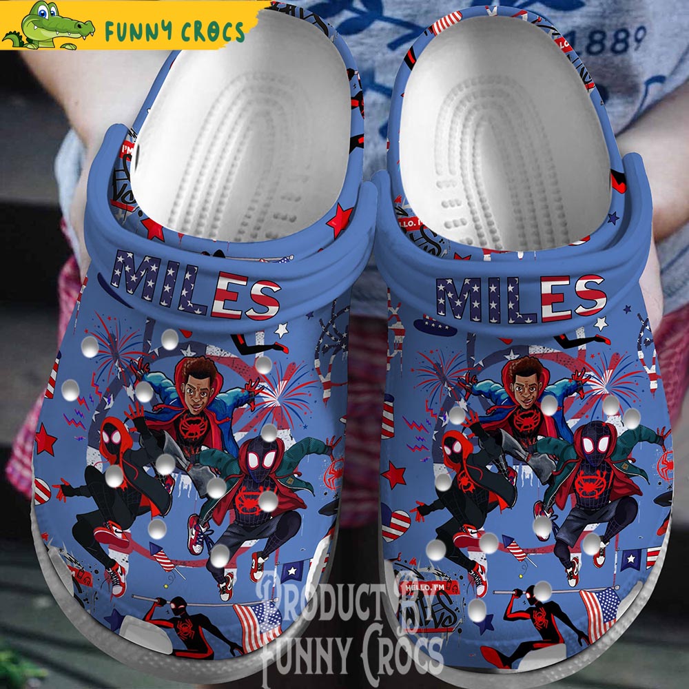 American Miles Spider Man Gifts Crocs - Discover Comfort And Style Clog ...