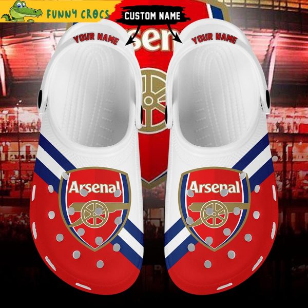 Personalized Arsenal Soccer Crocs Clog Shoes