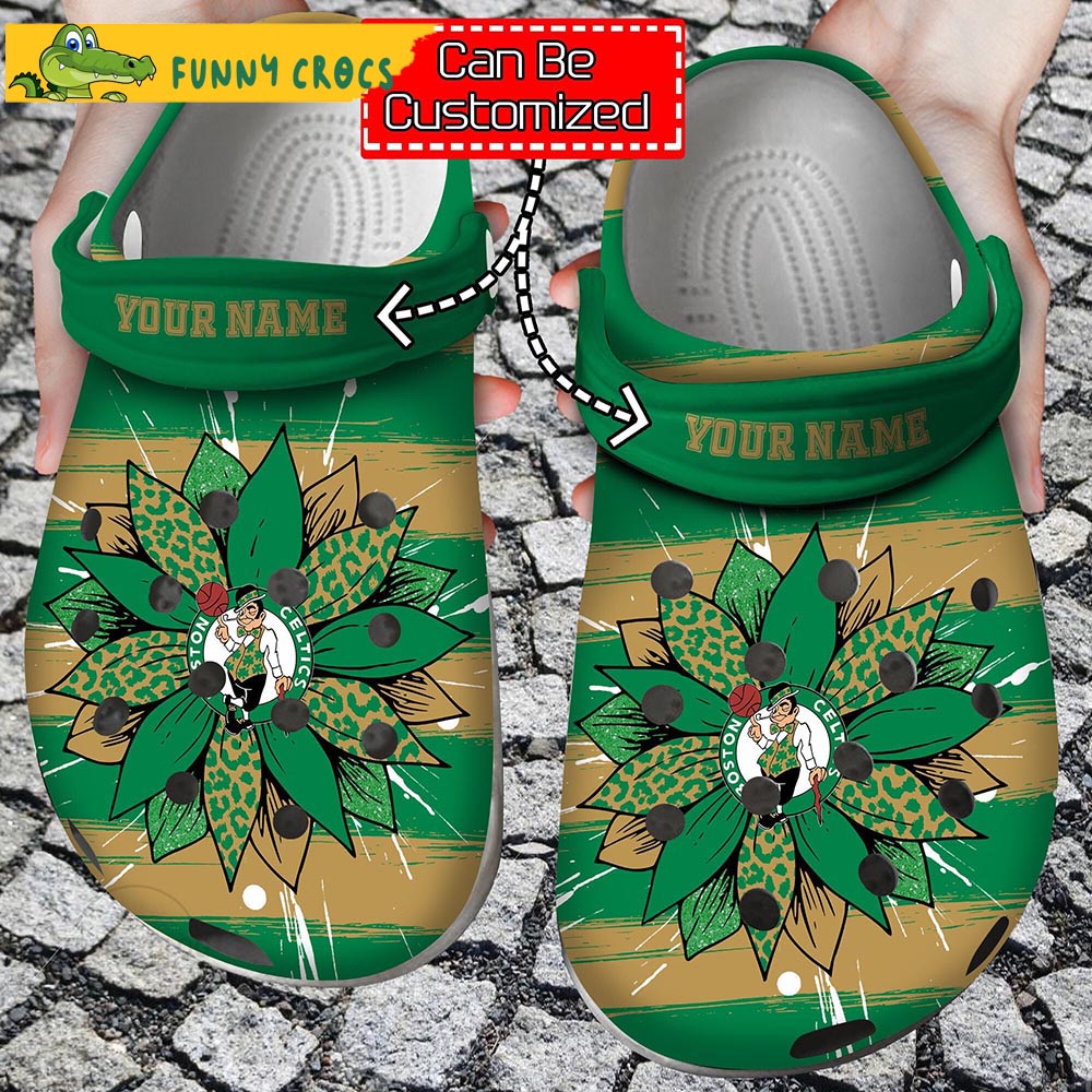 Logo Boston Celtics Funny Crocs - Discover Comfort And Style Clog Shoes ...