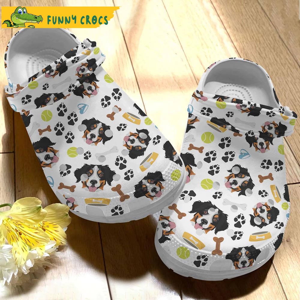 Personalized Bernese Mountain Gifts Crocs