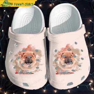 Personalized Chow Chow Crocs