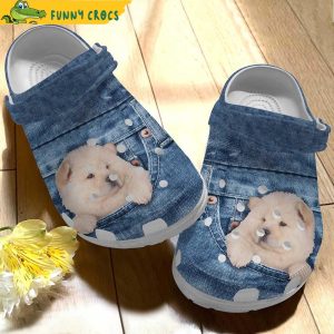 Personalized Chow Chow Puppy Crocs