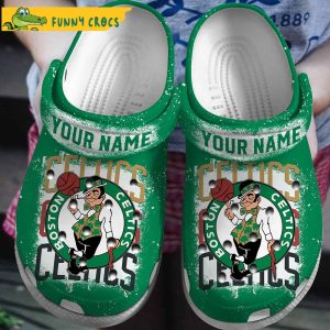 Personalized Funny NBA Crocs Boston Celtics Shoes