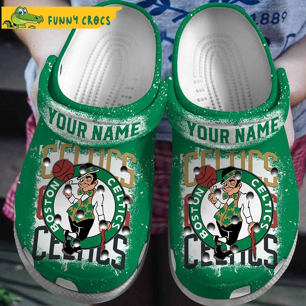 Personalized Funny NBA Crocs Boston Celtics Shoes - Step into style ...