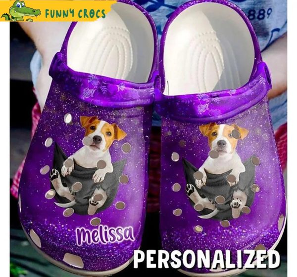 Personalized Jack Russell Terrier Puppy Crocs