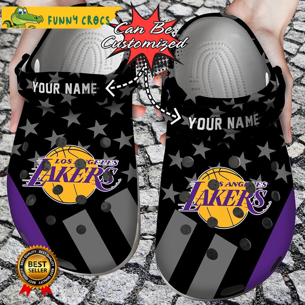 Personalized NBA Los Angeles Lakers Crocs