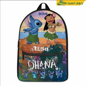Personalized Ohana Disney Stitch Backpack 1