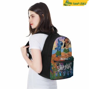 Personalized Ohana Disney Stitch Backpack 4