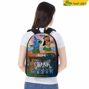 Personalized Ohana Disney Stitch Backpack 5