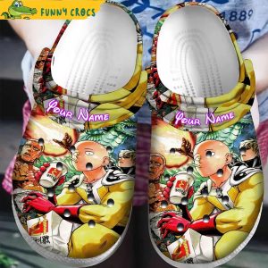Personalized One Punch Man Crocs Clog Shoes