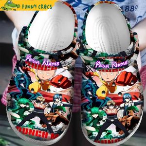 Personalized One Punch Man Characters Crocs