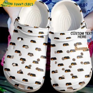 Personalized Rottweiler Pattern Crocs