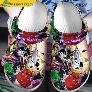 Personalized Saitama One Punch Man Crocs Shoes