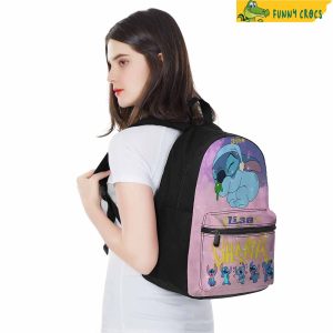 Personalized Sleeping Stitch Backpack 4