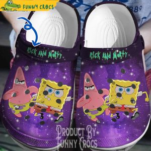 Personalized Spongebob Patrick Rick Morty Crocs
