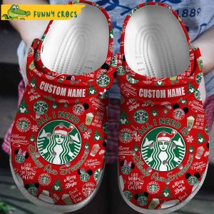 Personalized Starbucks Drinks Disney Crocs