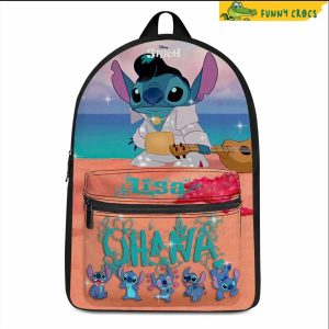 Personalized Stitch Guitar Backpack 1