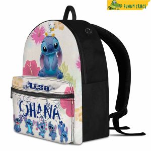 Personalized Stitch With Ducks Backpack 2
