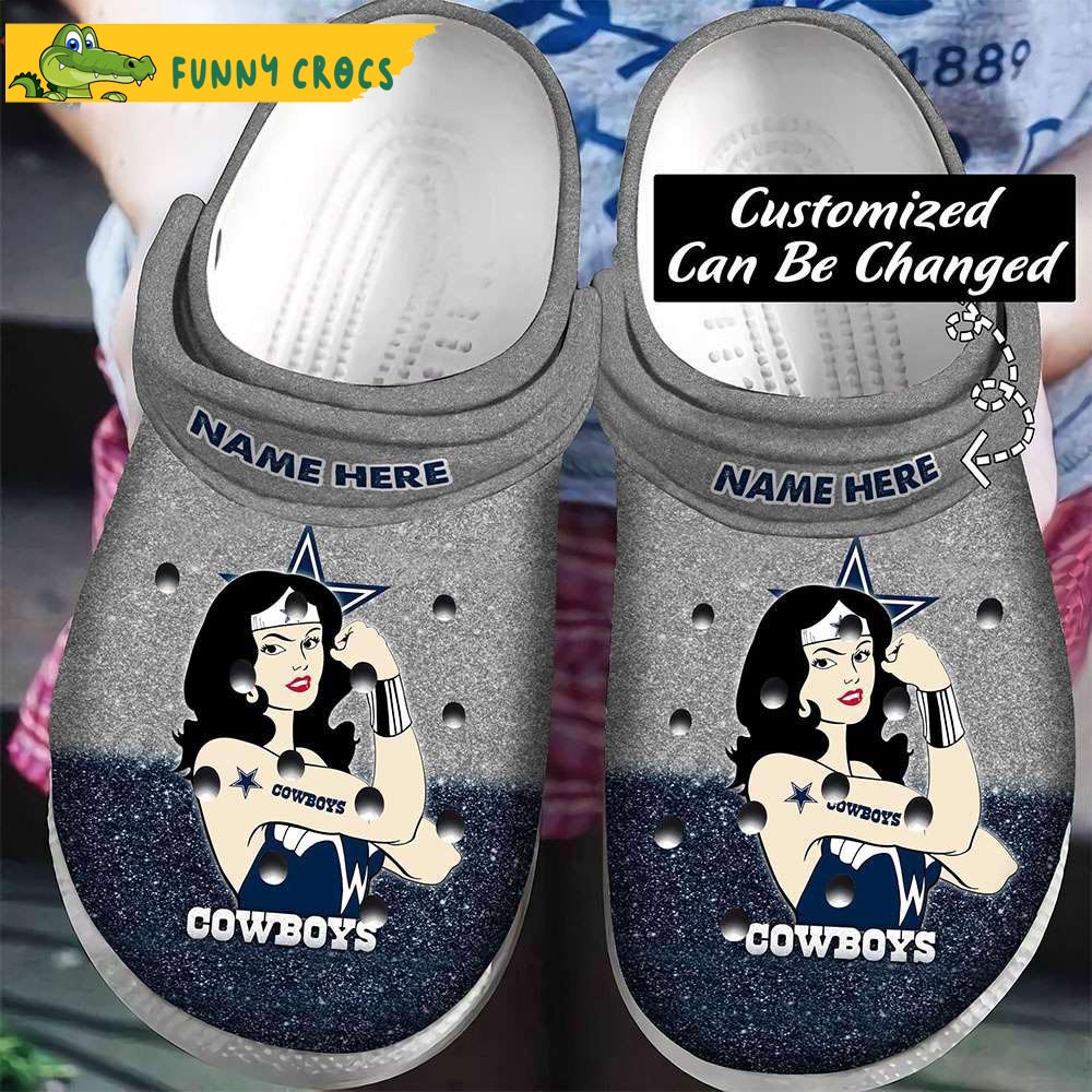 Personalized Wonder Women Dallas Cowboys Gifts Crocs - Discover Comfort And  Style Clog Shoes With Funny Crocs