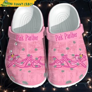 Pink Panther Crocs By Funny Crocs