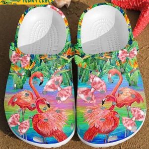 Pinky Dream Flamingo Crocs