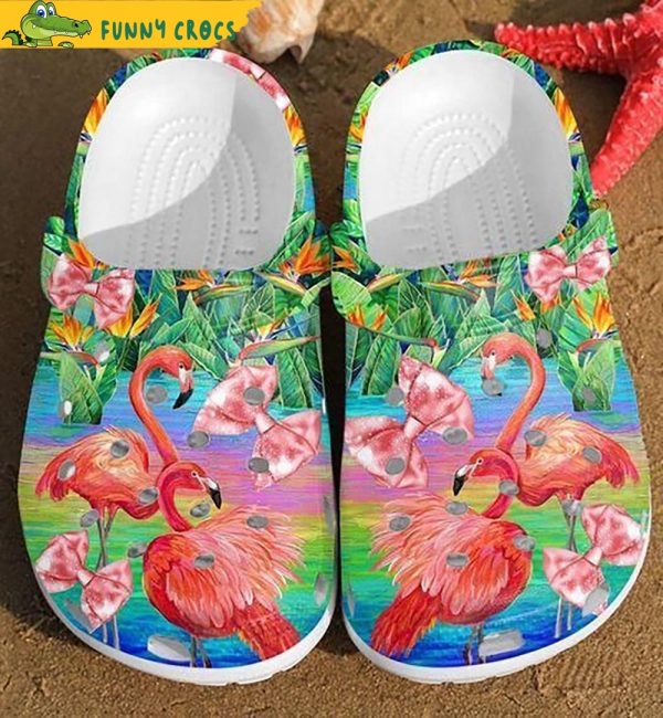 Pinky Dream Flamingo Crocs