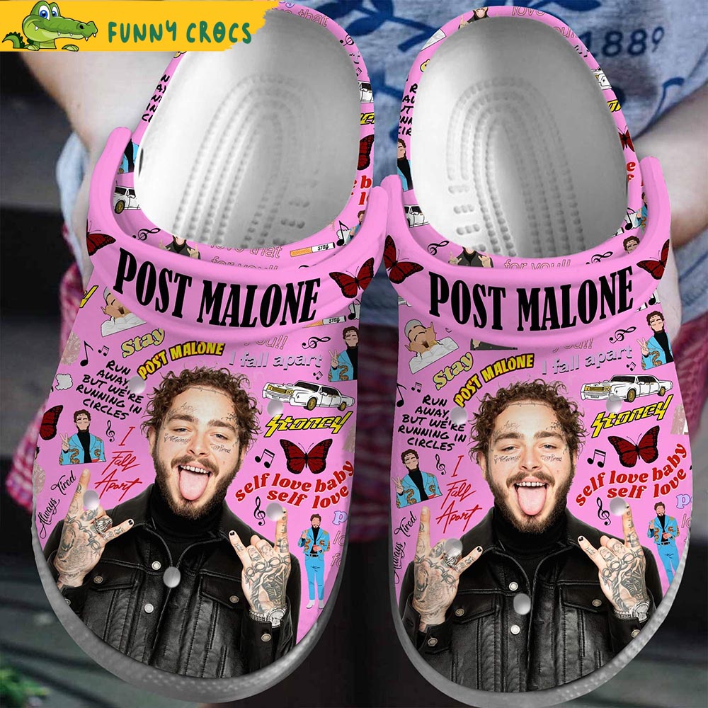 Gear Up In Post Malone Crocs, A Must-Have For Fans - Discover Comfort ...
