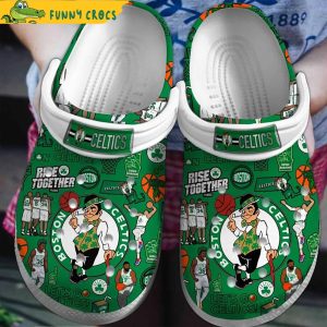 Premium Boston Celtics NBA Crocs Shoes