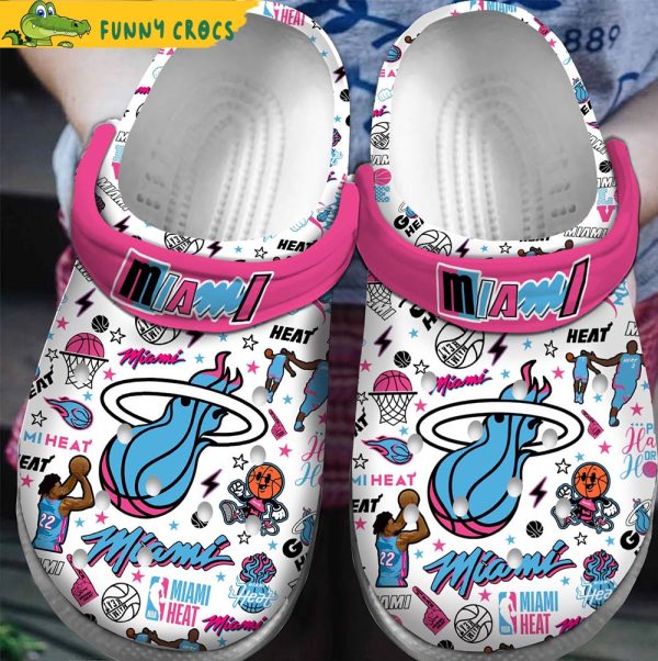 Premium Miami Heat NBA Crocs - Discover Comfort And Style Clog Shoes ...