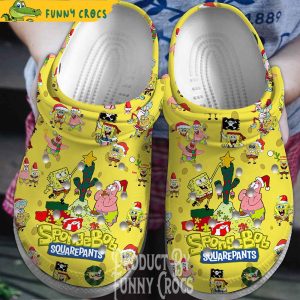 Spongebob Squarepants Christmas Crocs Shoes