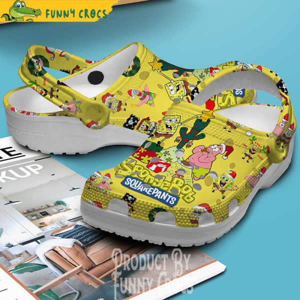 Spongebob Squarepants Christmas Crocs Shoes