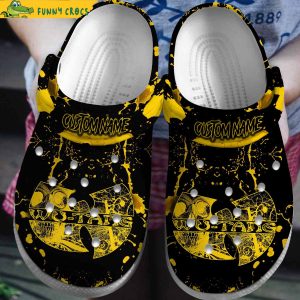 Premium Wu Tang Crocs Crocband Clogs Shoes 1