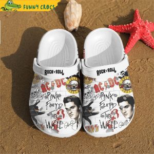 Rock And Roll ACDC Crocs Shoes