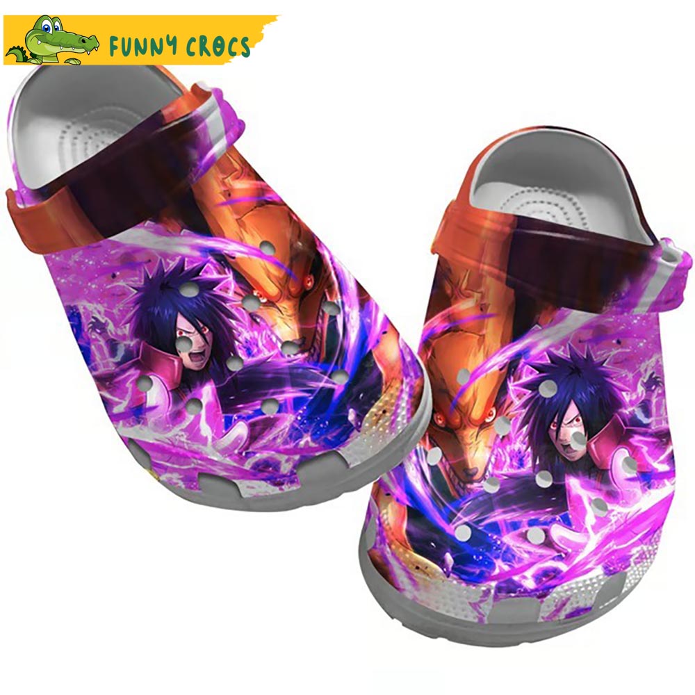 Sasuke Uchiha Anime Crocs Shoes