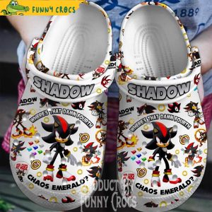 Shadow Sonic Crocs Shoes
