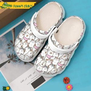 Siberian Husky Puppy Crocs Clog Shoes