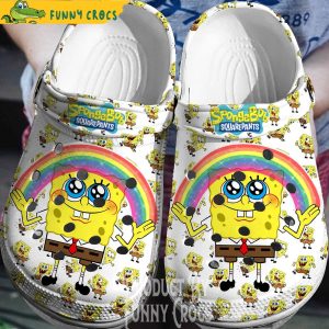 SpongeBob Rainbow Crocs