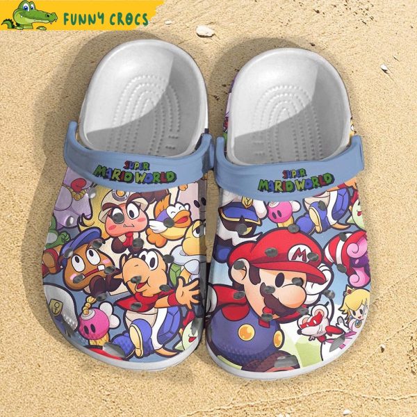 Super Mario World Funny Crocs - Discover Comfort And Style Clog Shoes ...