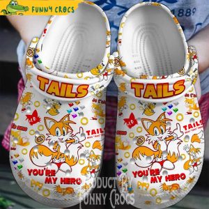 Tails Sonic Crocs Shoes