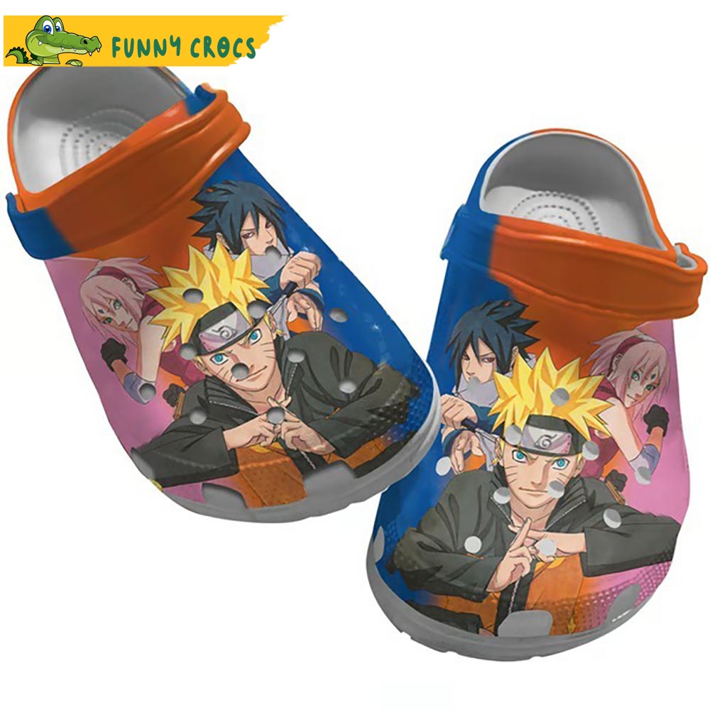 Team Seven Naruto Crocs Clog Shoes
