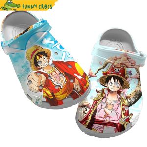 The Pirate King Monkey D. Luffy One Piece Crocs Clog Shoes
